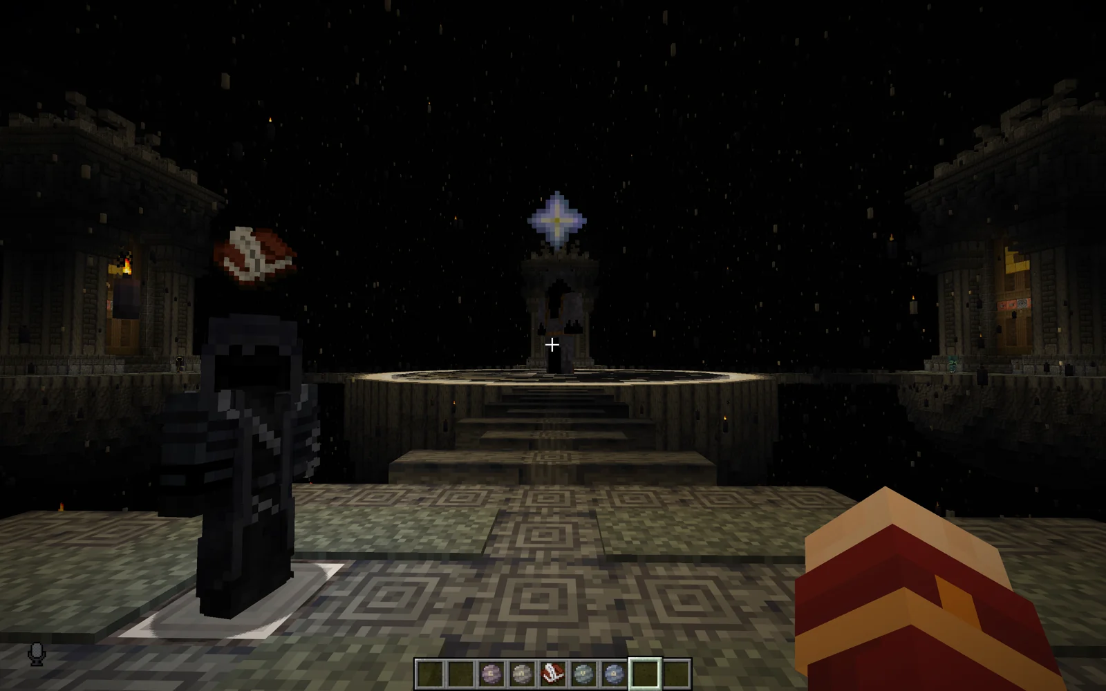 Recorrido inicial, captura de MC-WORLD